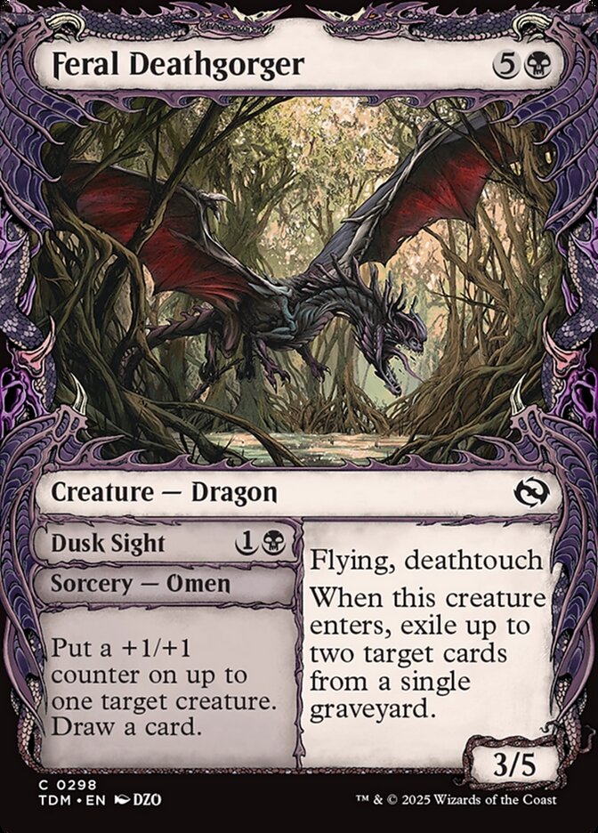 Feral Deathgorger card front