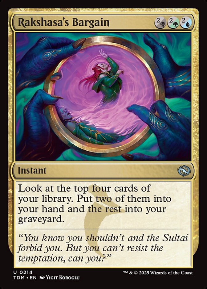 Rakshasa's Bargain card front