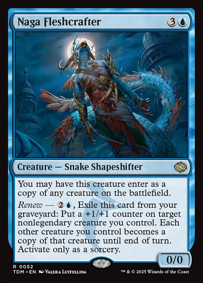 Naga Fleshcrafter card front