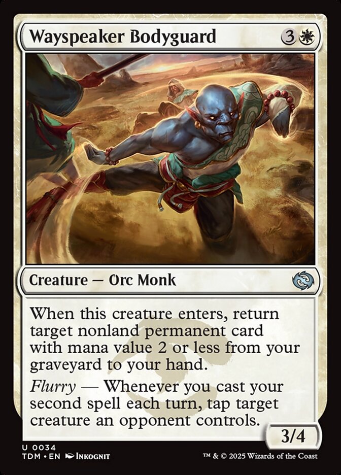 Wayspeaker Bodyguard card front