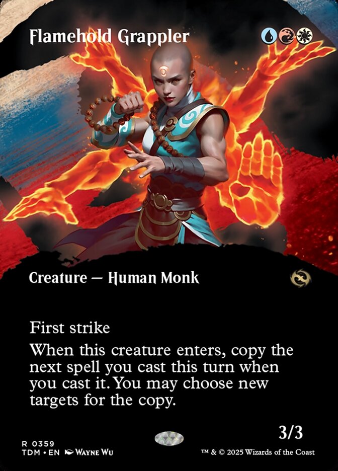 Flamehold Grappler card front