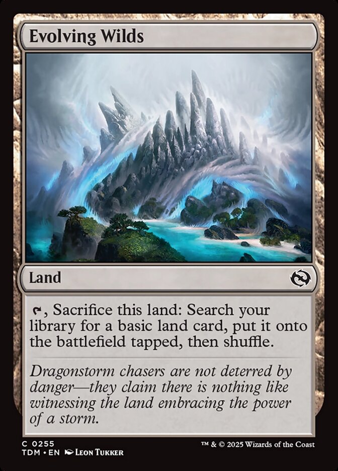 Evolving Wilds card front