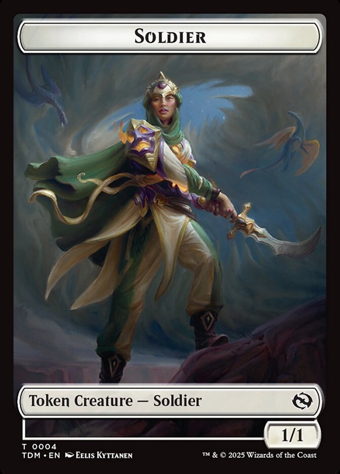 Soldier card front