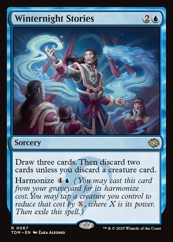 Winternight Stories card front