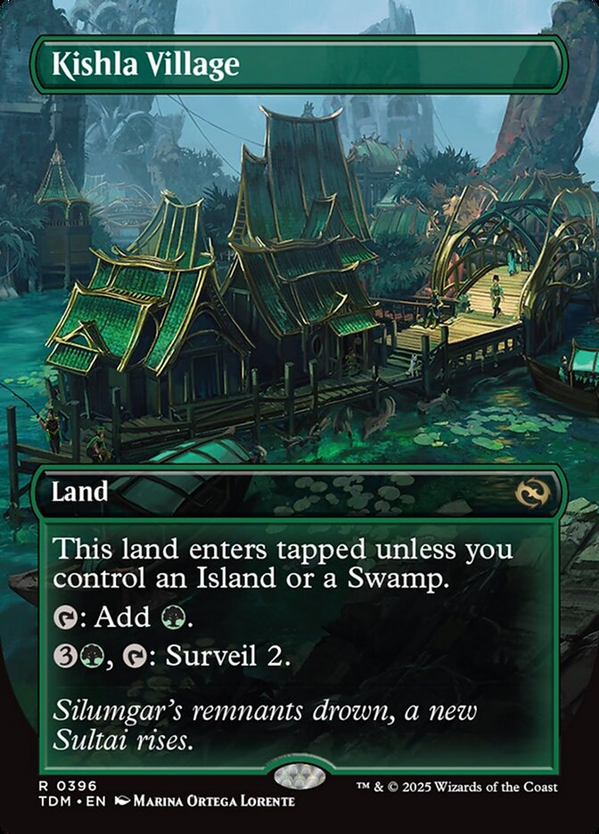 Kishla Village card front