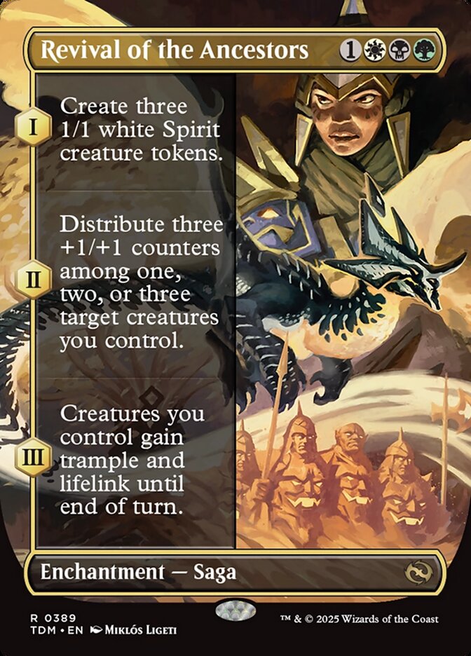 Revival of the Ancestors card front