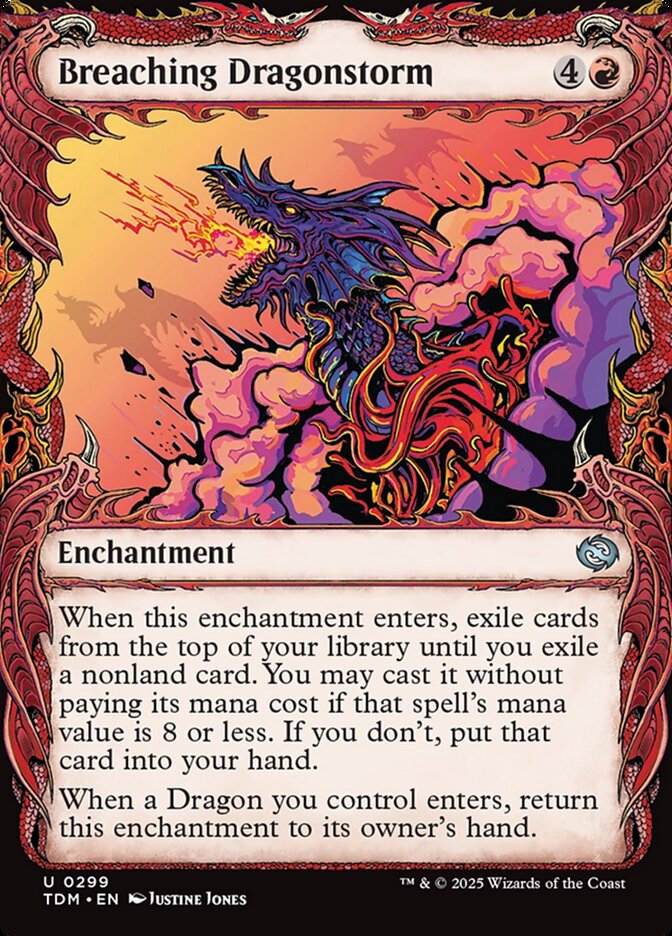Breaching Dragonstorm card front