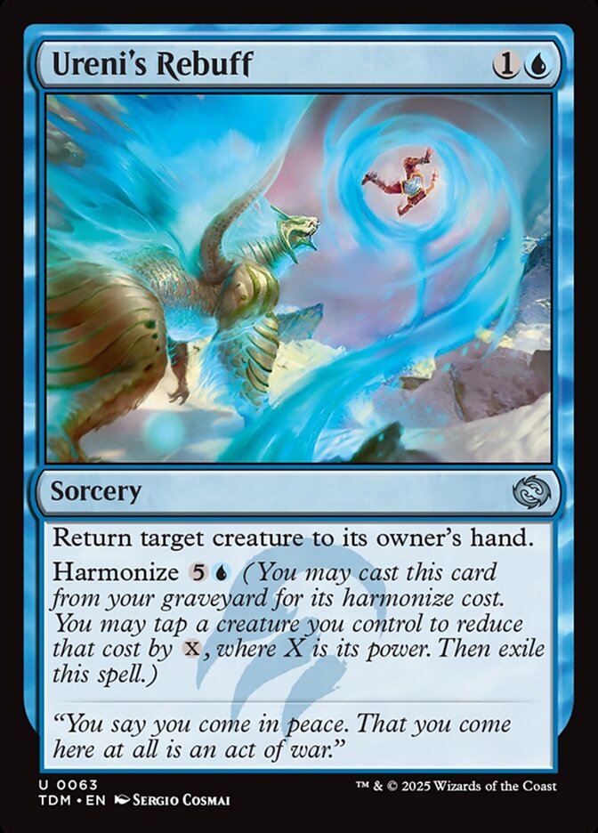 Ureni's Rebuff card front