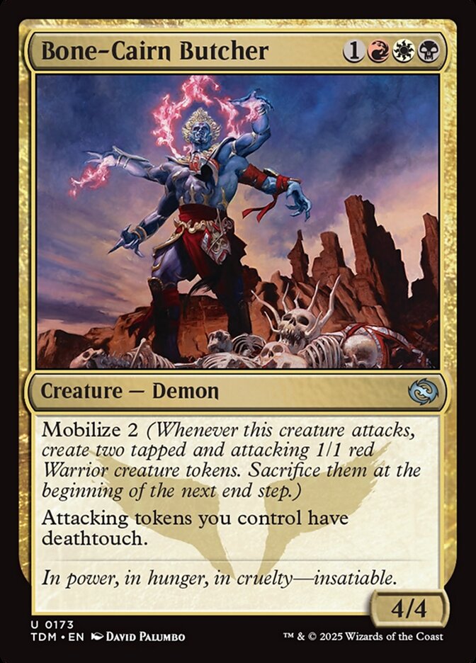 Bone-Cairn Butcher card front