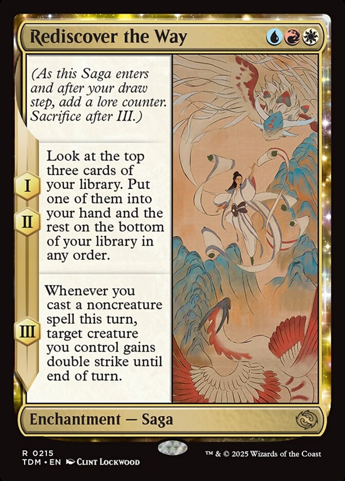 Rediscover the Way card front