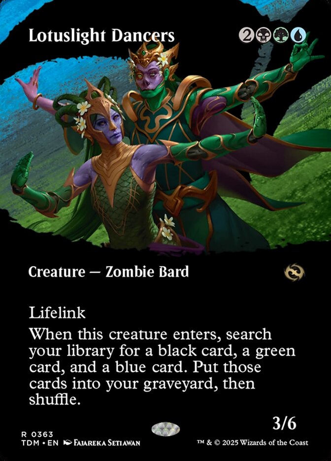Lotuslight Dancers card front