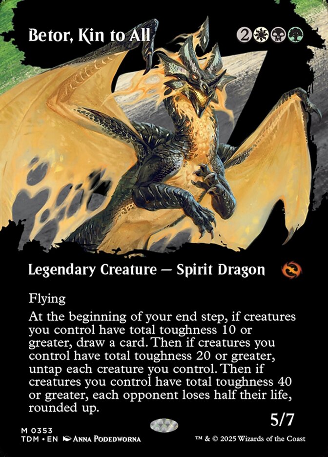 Betor, Kin to All card front