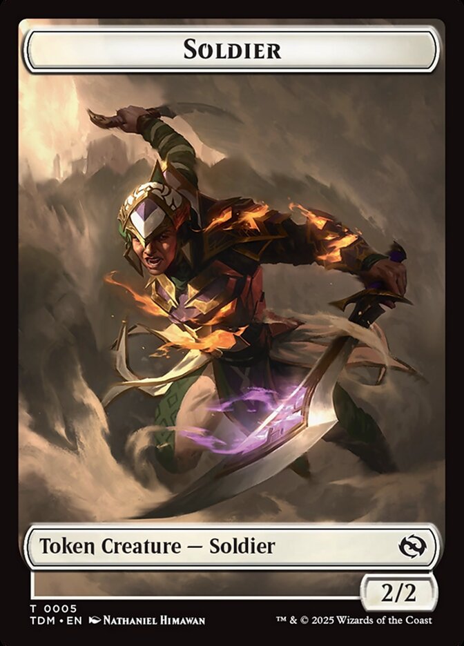 Soldier card front