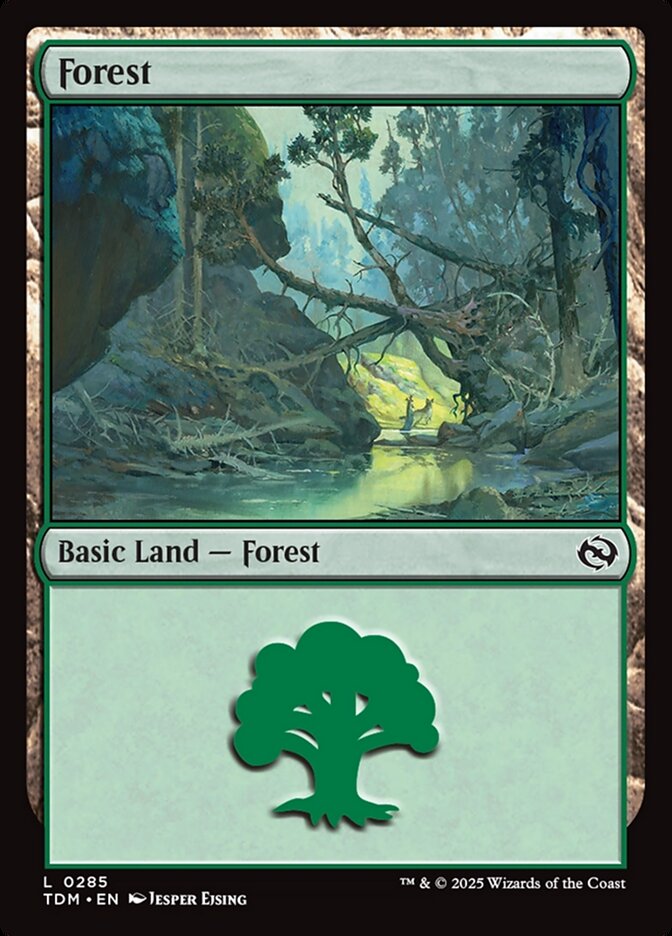 Forest card front