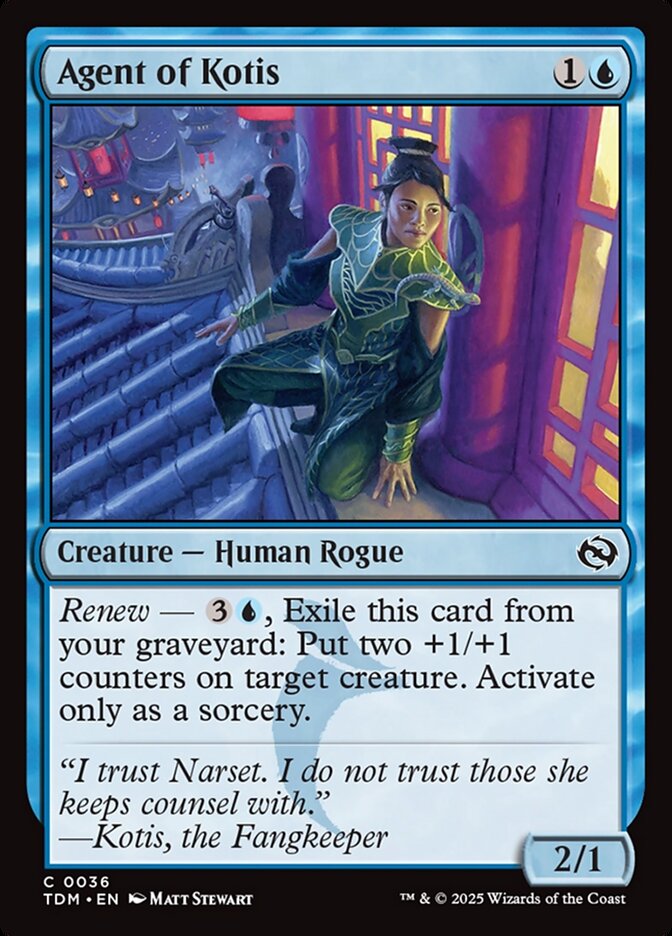 Agent of Kotis card front