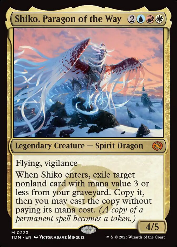 Shiko, Paragon of the Way card front