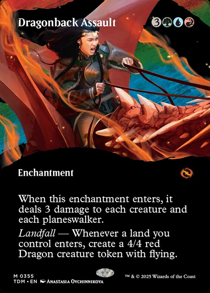 Dragonback Assault card front