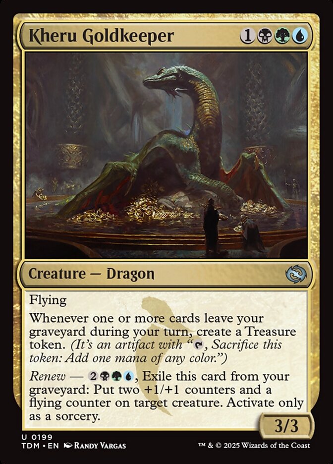 Kheru Goldkeeper card front