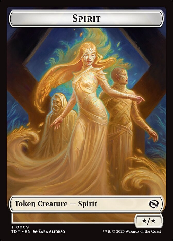 Spirit card front