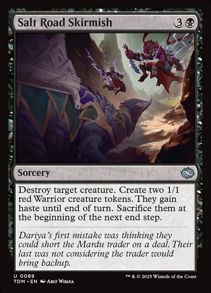Salt Road Skirmish card front
