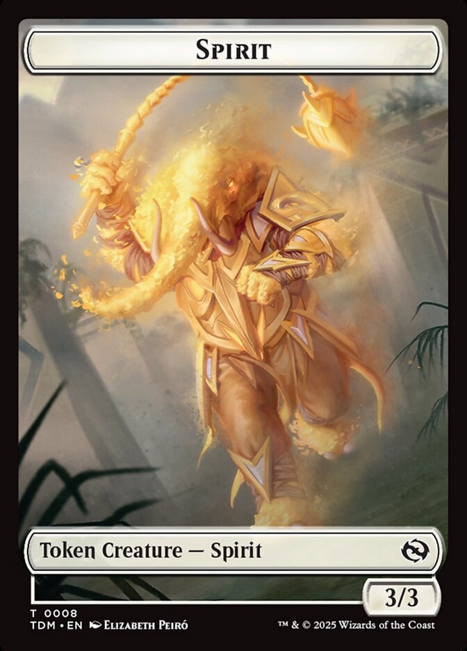 Spirit card front