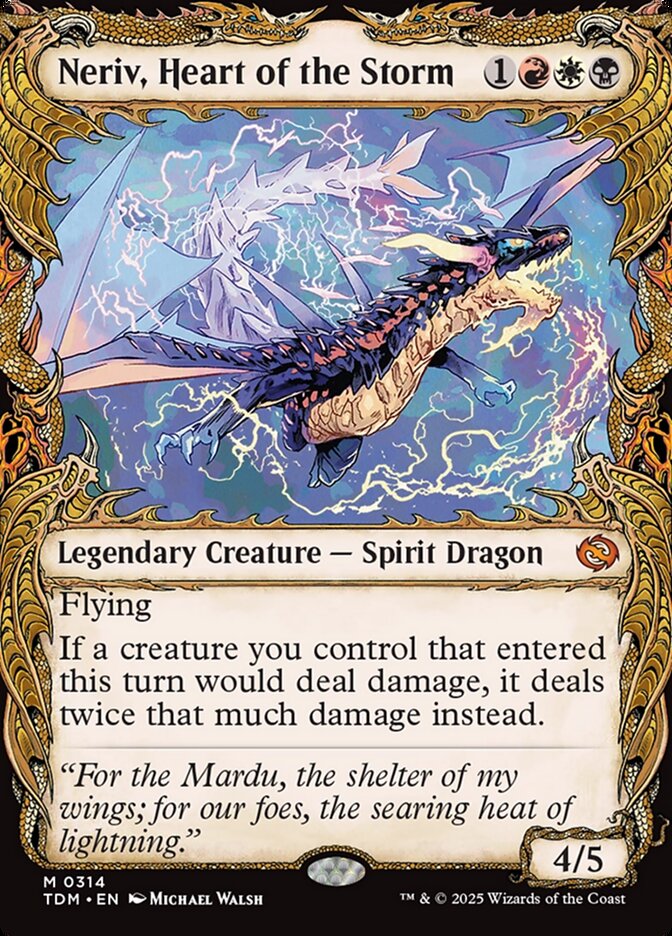 Neriv, Heart of the Storm card front
