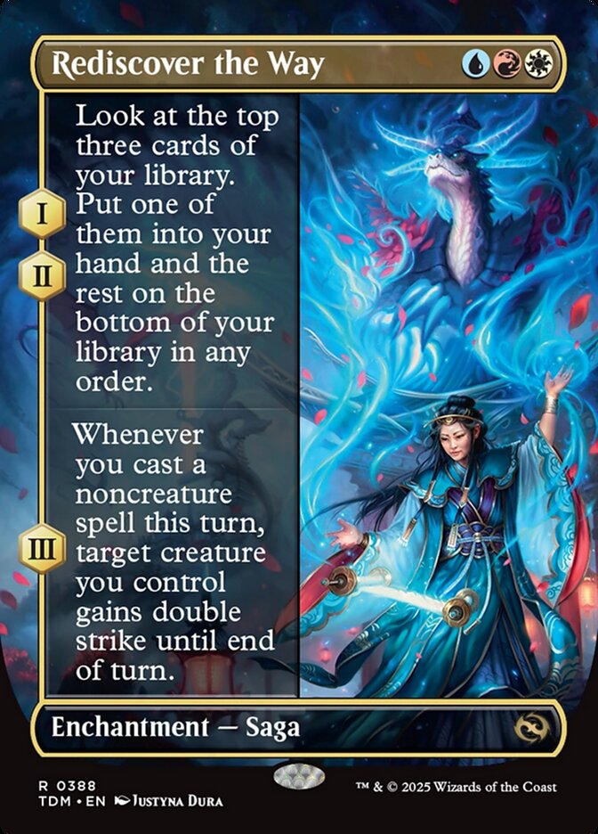 Rediscover the Way card front