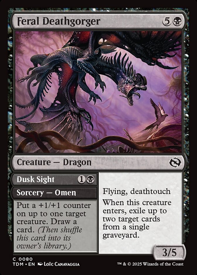 Feral Deathgorger card front