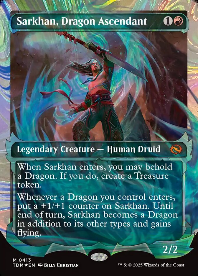 Sarkhan, Dragon Ascendant card front