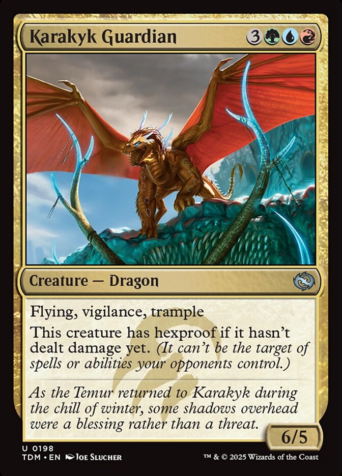 Karakyk Guardian card front