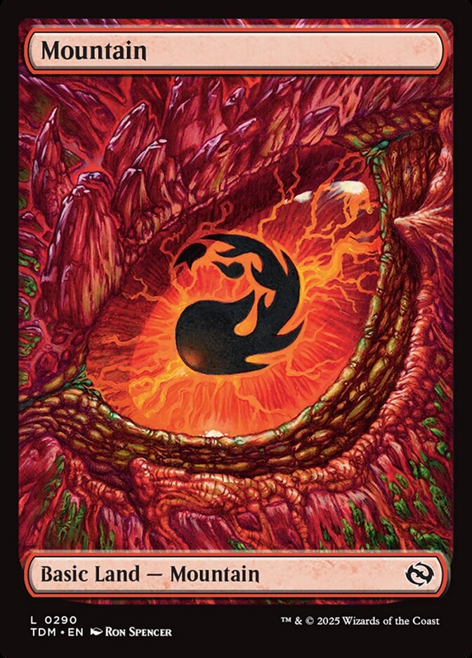 Mountain card front
