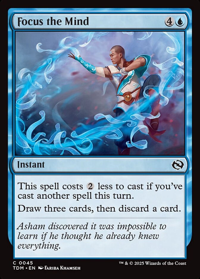 Focus the Mind card front