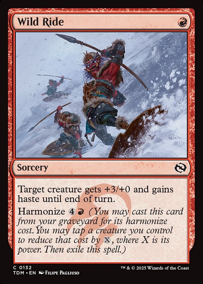 Wild Ride card front