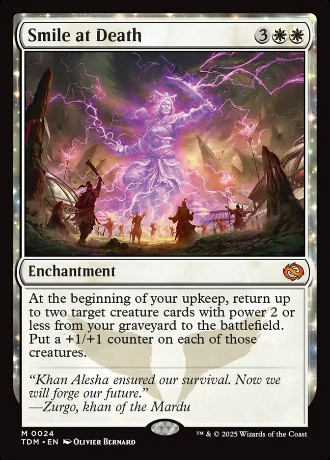 Smile at Death card front