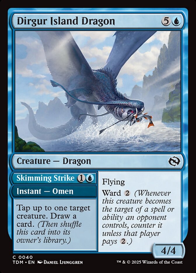 Dirgur Island Dragon card front