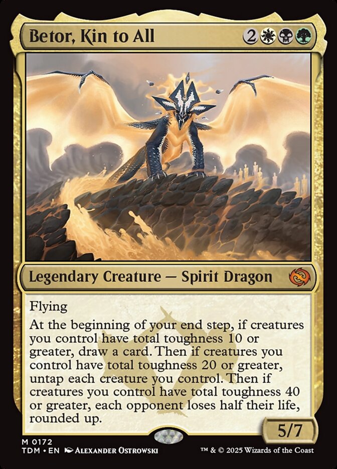 Betor, Kin to All card front