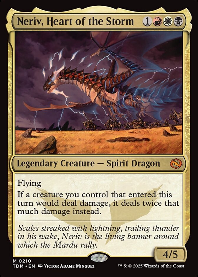 Neriv, Heart of the Storm card front