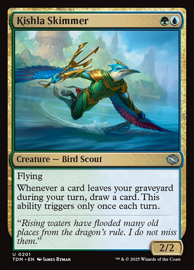 Kishla Skimmer card front