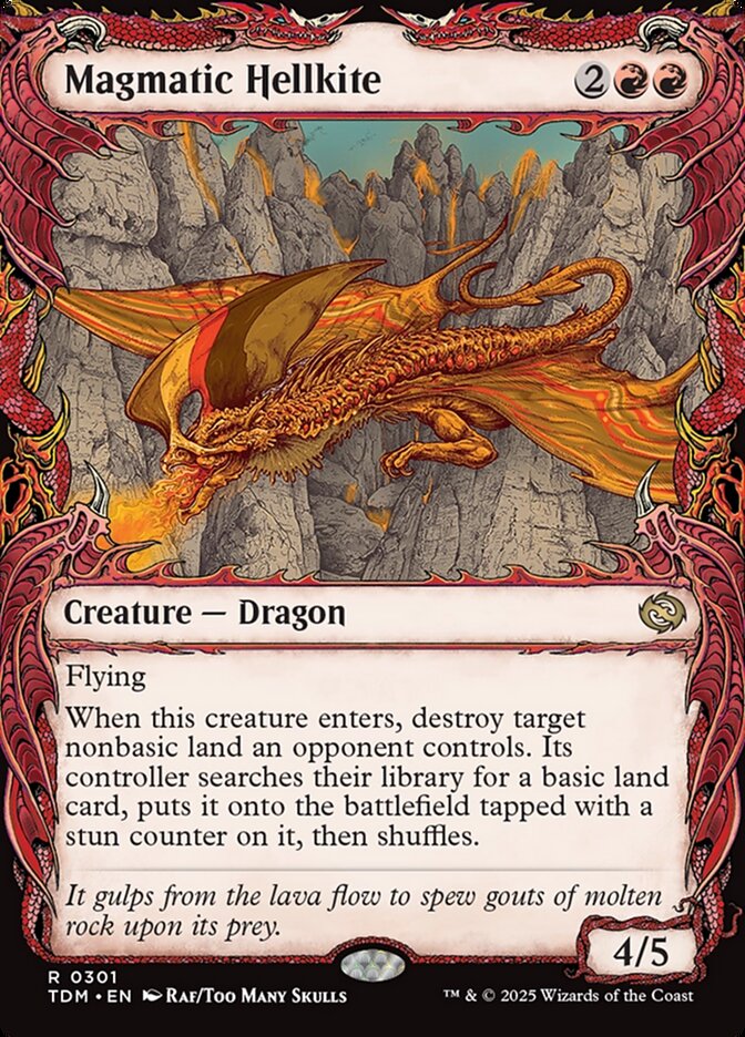 Magmatic Hellkite card front