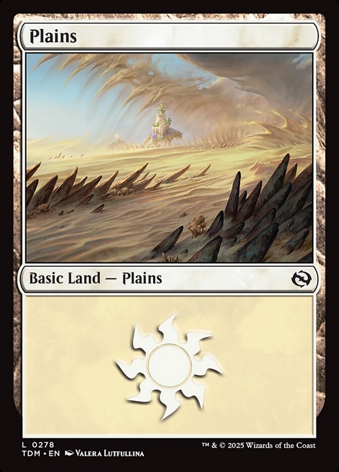 Plains card front