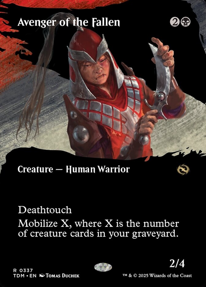 Avenger of the Fallen card front