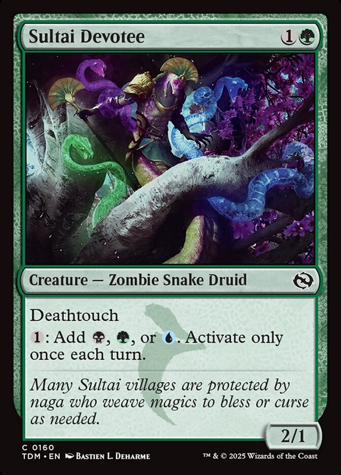 Sultai Devotee card front