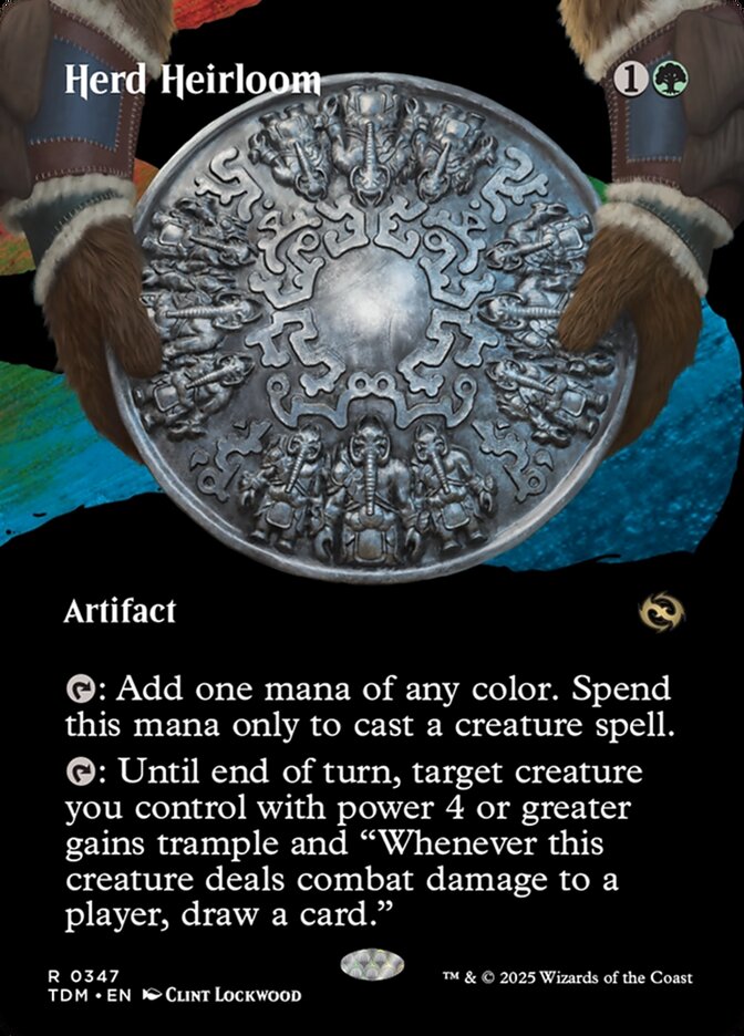 Herd Heirloom card front
