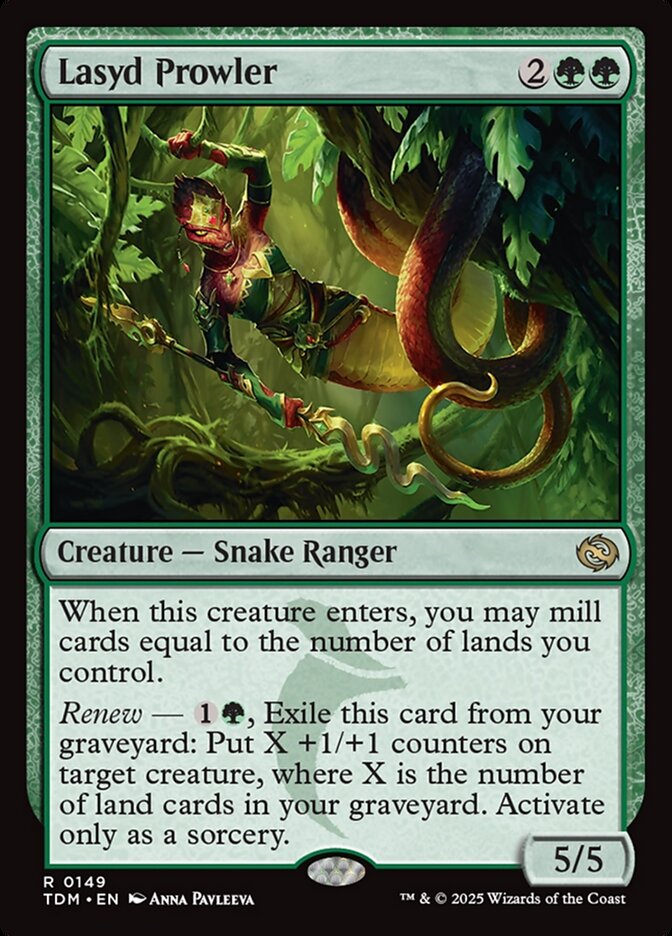 Lasyd Prowler card front