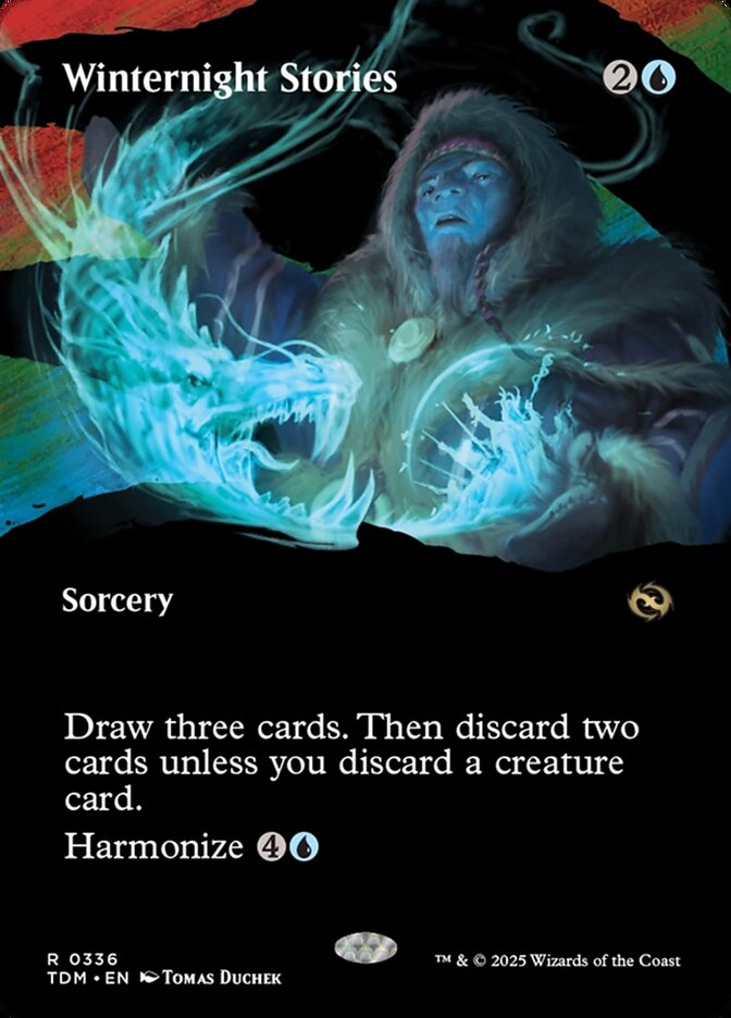 Winternight Stories card front