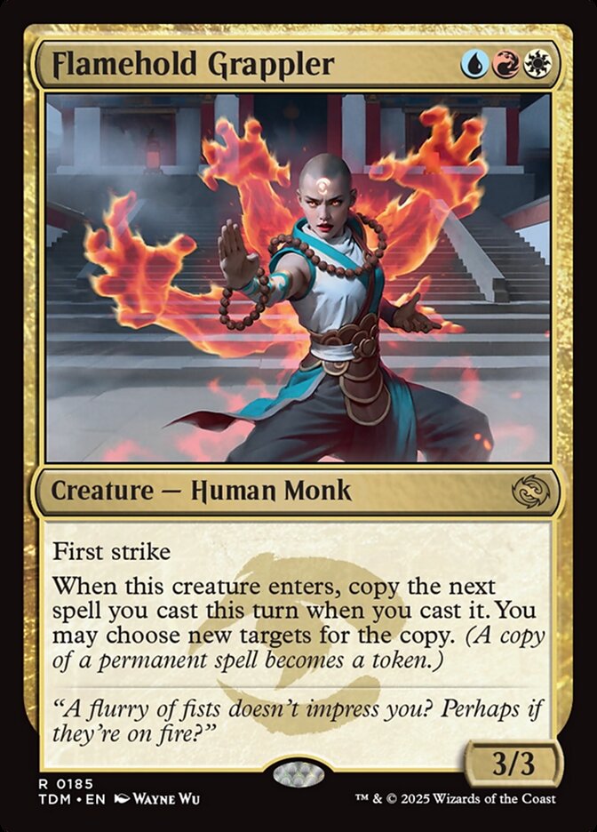 Flamehold Grappler card front