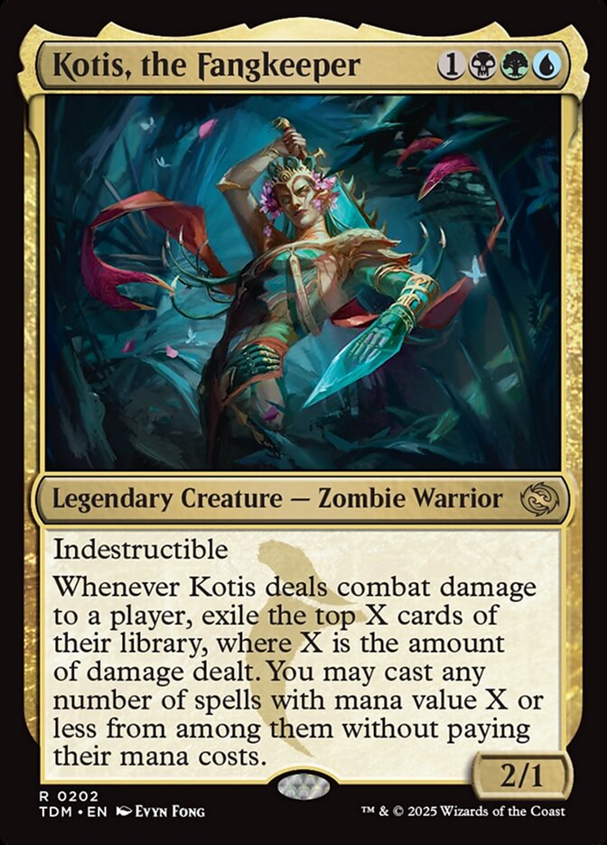 Kotis, the Fangkeeper card front
