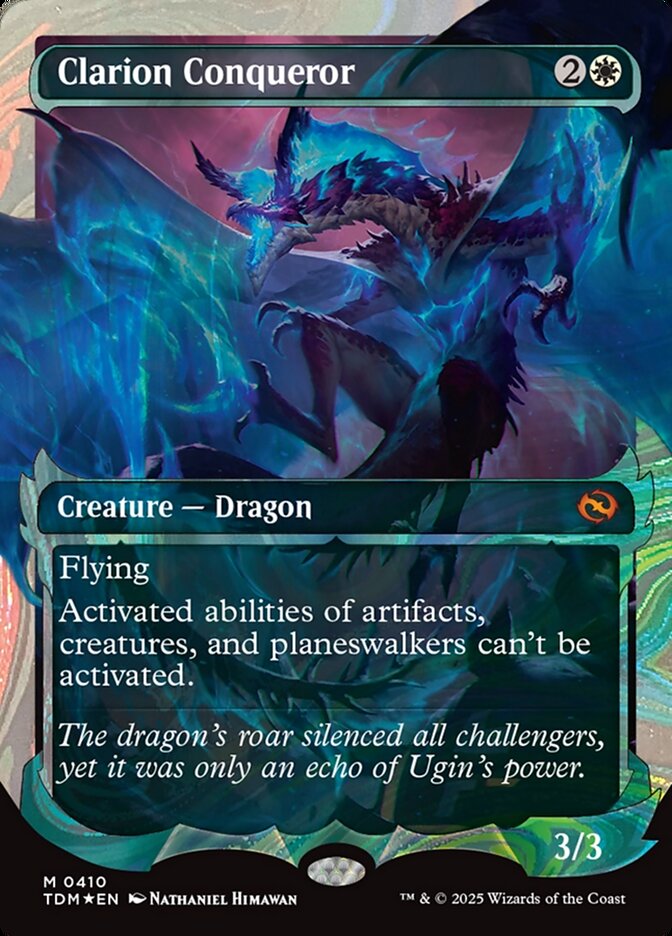 Clarion Conqueror card front