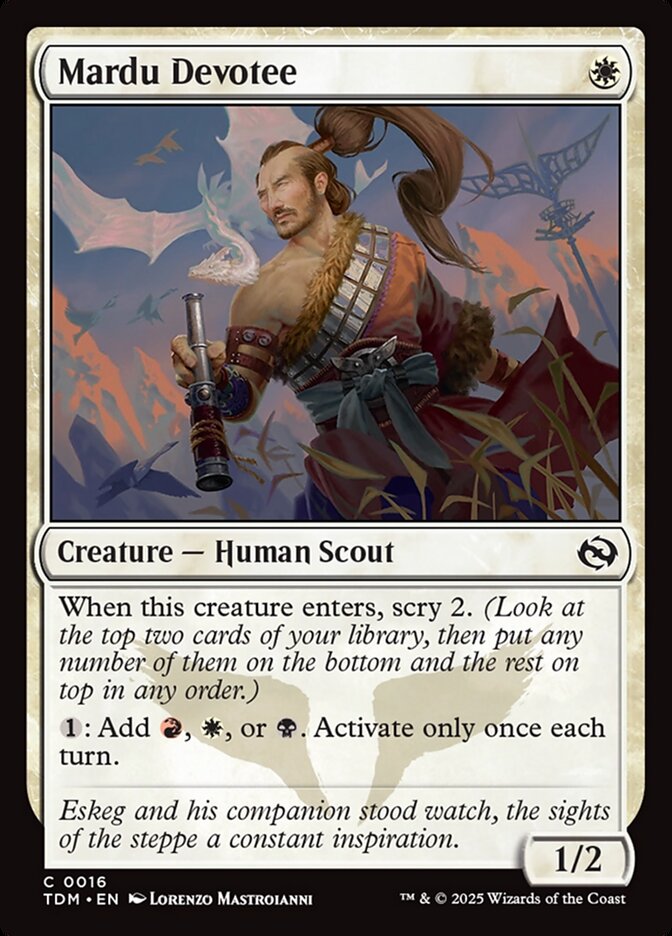 Mardu Devotee card front