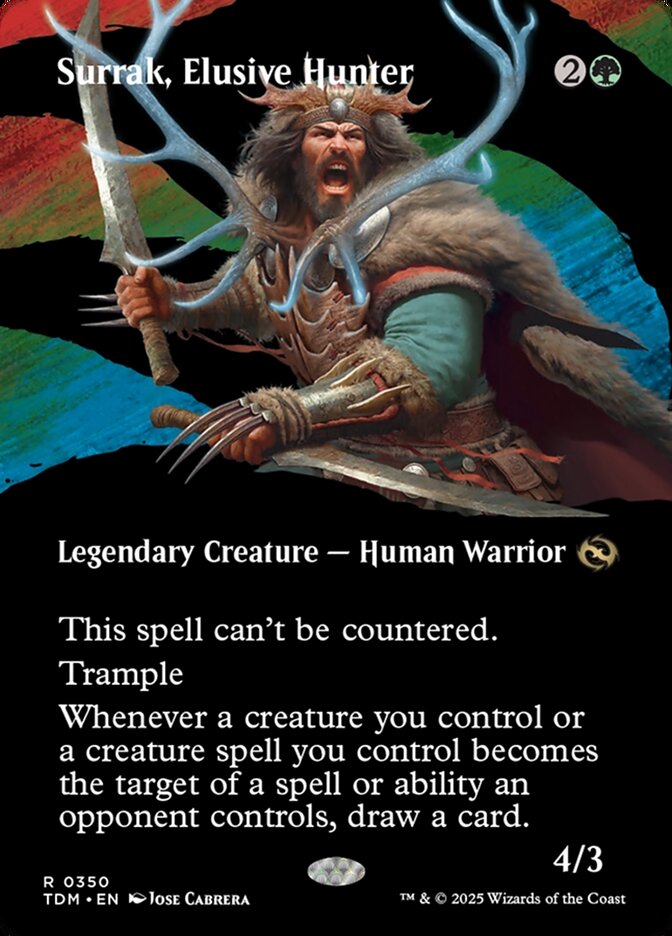 Surrak, Elusive Hunter card front